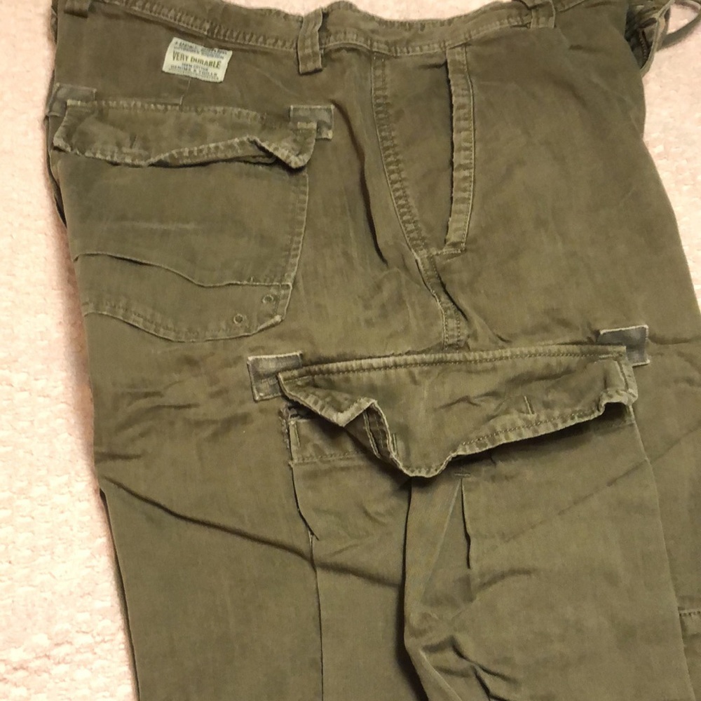 Vintage Lucky Brand 100% Cotton Cargo Pant size 34